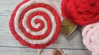 Making Lollipop Wreath Attachments | Christmas Decor | Craft Tutorial