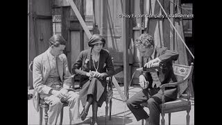 Charlie Chaplin's Trick Film Sequence with Sir Albert and Lady Naylor-Leyland - Archival Footage