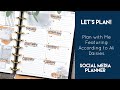 Let’s Plan! Using According to Ali Daisies in my Social Media Planner