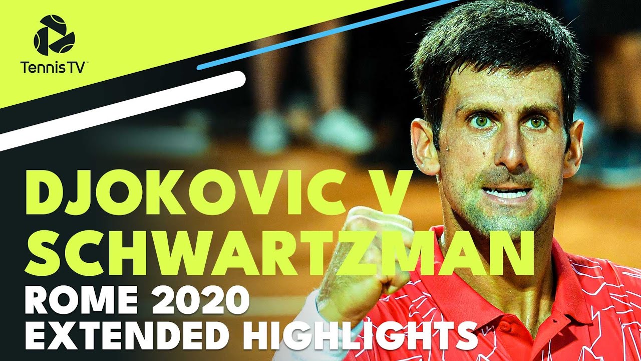 Novak Djokovic vs Diego Schwartzman Rome 2020 Final Extended Highlights