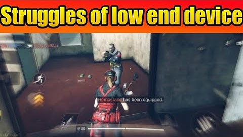 Struggles on low end device cod mobile player | low end device cod mobile pro player