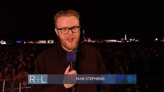 Huw Stephens introducing The Libertines @ Reading Festival 2015
