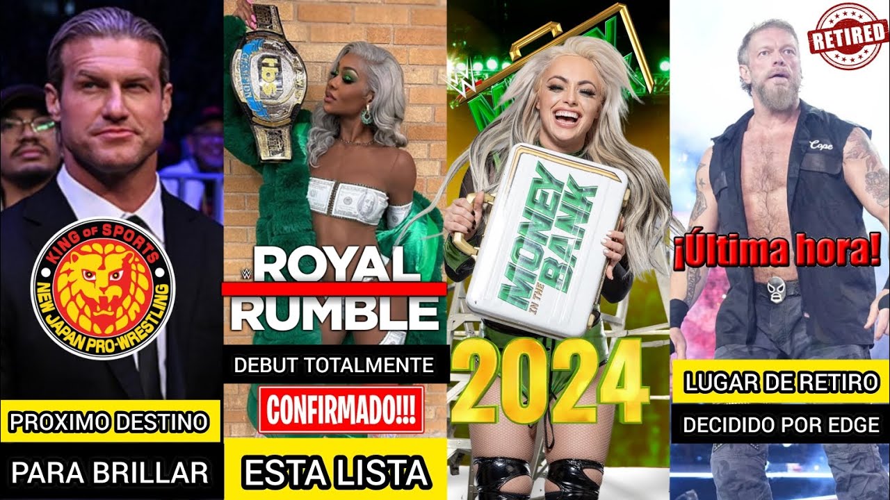 Dolph Ziggler y una Nueva Aventura Money In The Bank 2024, Jade fecha de debut? Royal Rumble