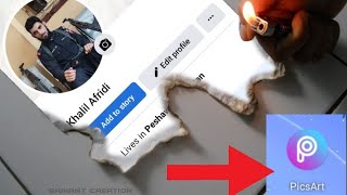how to Facebook Profile Screenshot Editinging Facebook Profile Editing In Picsart |Pcat Editing. screenshot 4