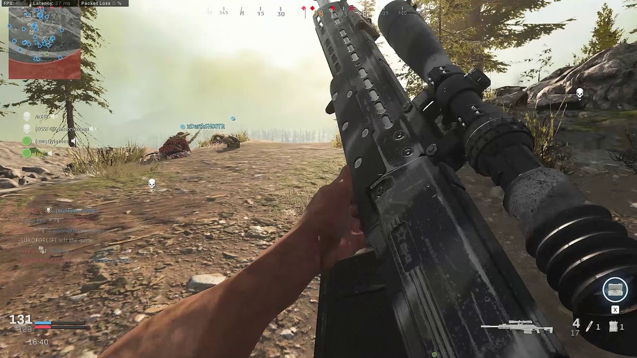 Warzone Rumble is snipers heaven - Time to get out the HDR!