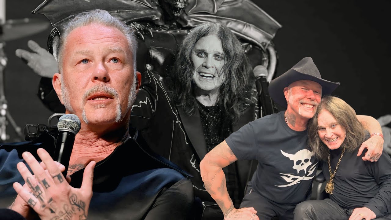 James Hetfield Reacts to Ozzy Osbourne and Black Sabbath’s Final Show:  ‘Thank you Ozzy’