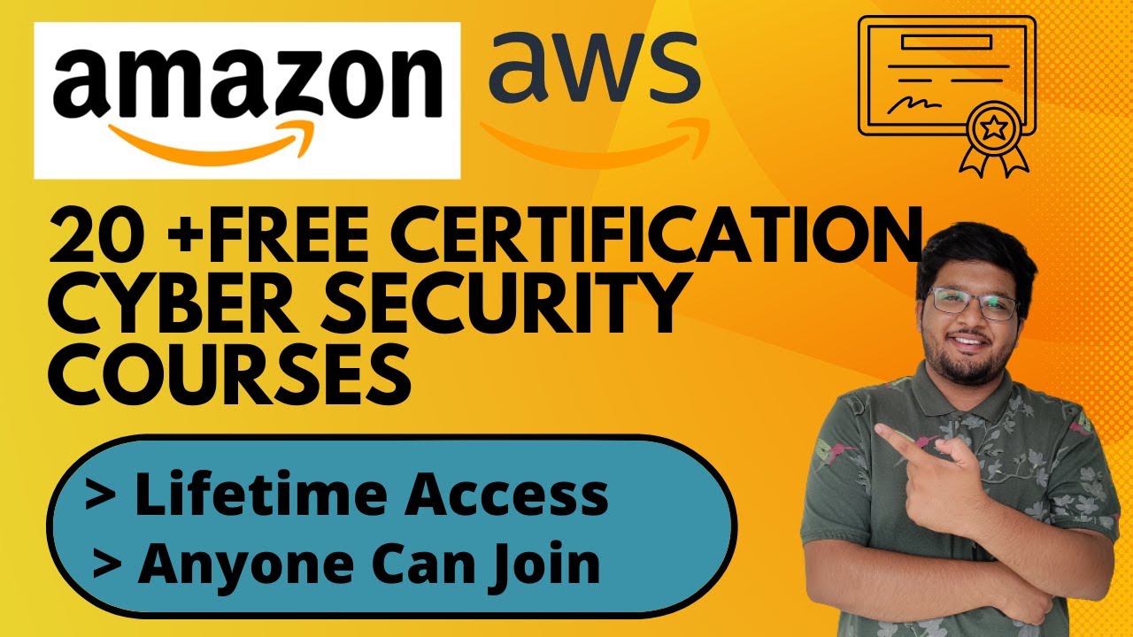 AMAZON 20 + Free Cyber Security Certification Courses | Anyone Can ...