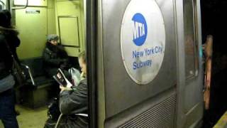 R40 Slant B Train Leaving Newkirk Avenue (!!!!!!)