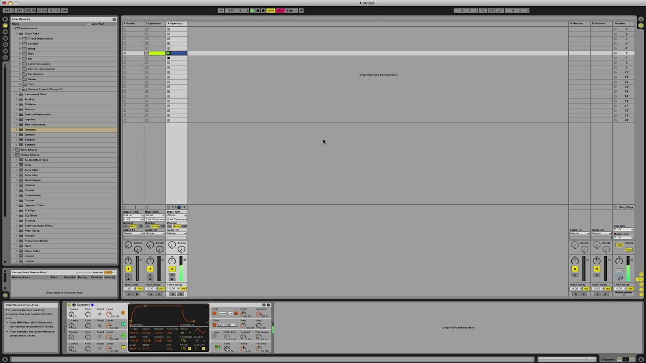 Dubstep wobble with Operator using the LFO and Envelope features - YouTube