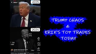 Erik Reacts to Trump + New Zcash &amp; GME Setups