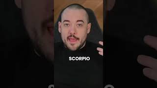 Scorpio Drawing a Line in the Sand