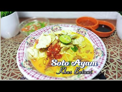 Resep Soto Ayam Betawi Susu