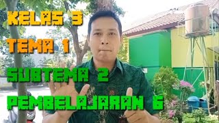 3.1.2.6 Materi Tematik Kelas 3 Tema 1 Subtema 2 Pembelajaran 6 Pertumbuhan dan Perkembangan Manusia