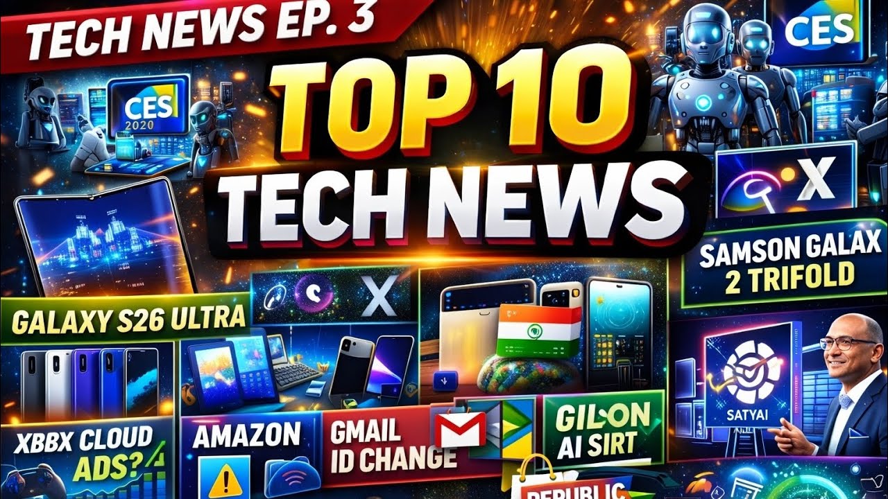 Tech News Ep. 3: Samsung TriFold, Gmail ID Change, OpenAI Gadget, Flipkart Sale | Hindi Tech News