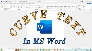 How to Write Curve Text in MS Word | how to write text in shape ms word (2025) | #msword #office365