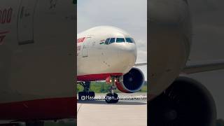 UP CLOSE Air India Boeing 777 At Toronto Pearson! #aviation #planespotting #yyz #airindia #boeing