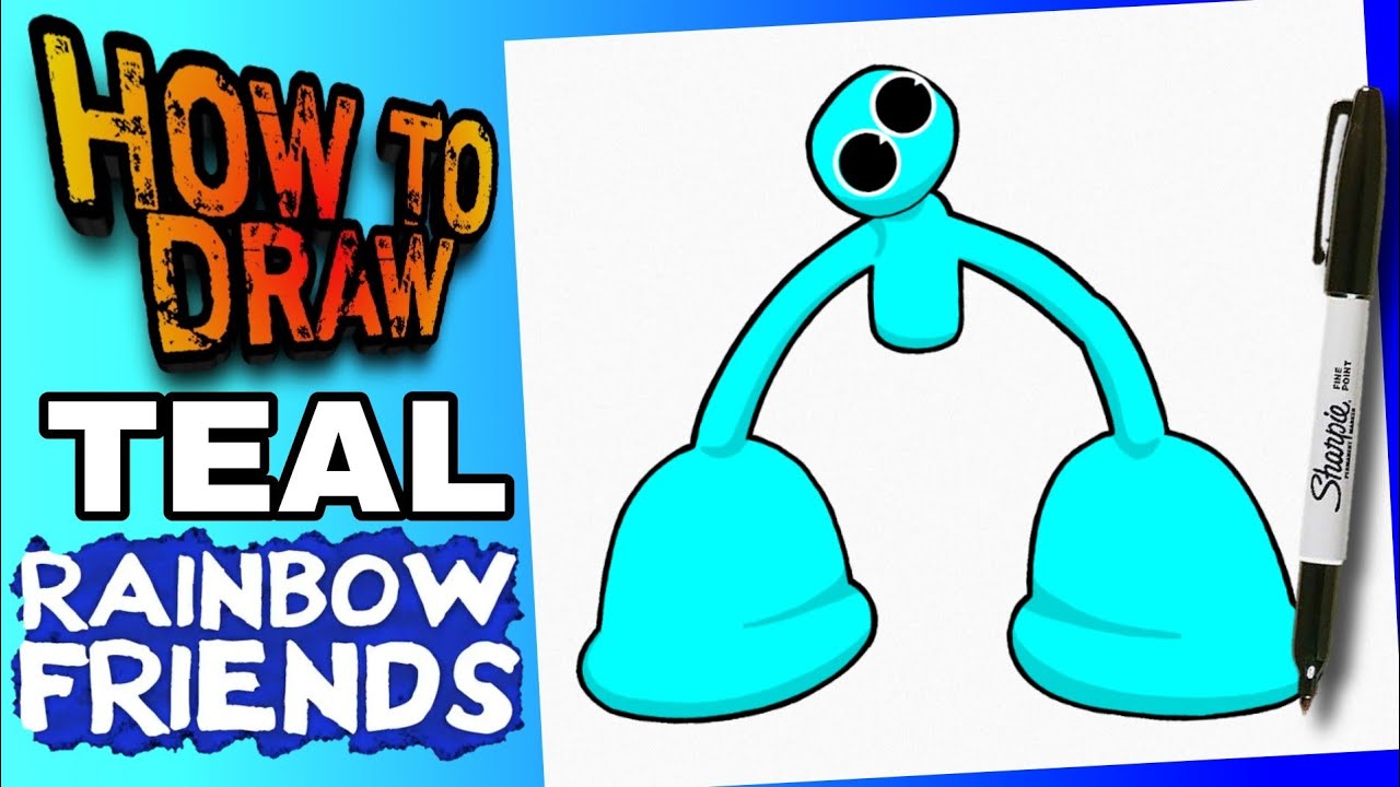 how to DRAW YELLOW from RAINBOW FRIENDS CHAPTER 2 😱 DRAWING YELLOW RAINBOW  FRIENDS CHAPTER 2 