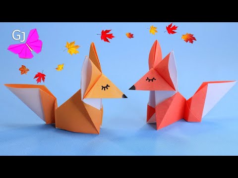 Оригами презентация лисичка