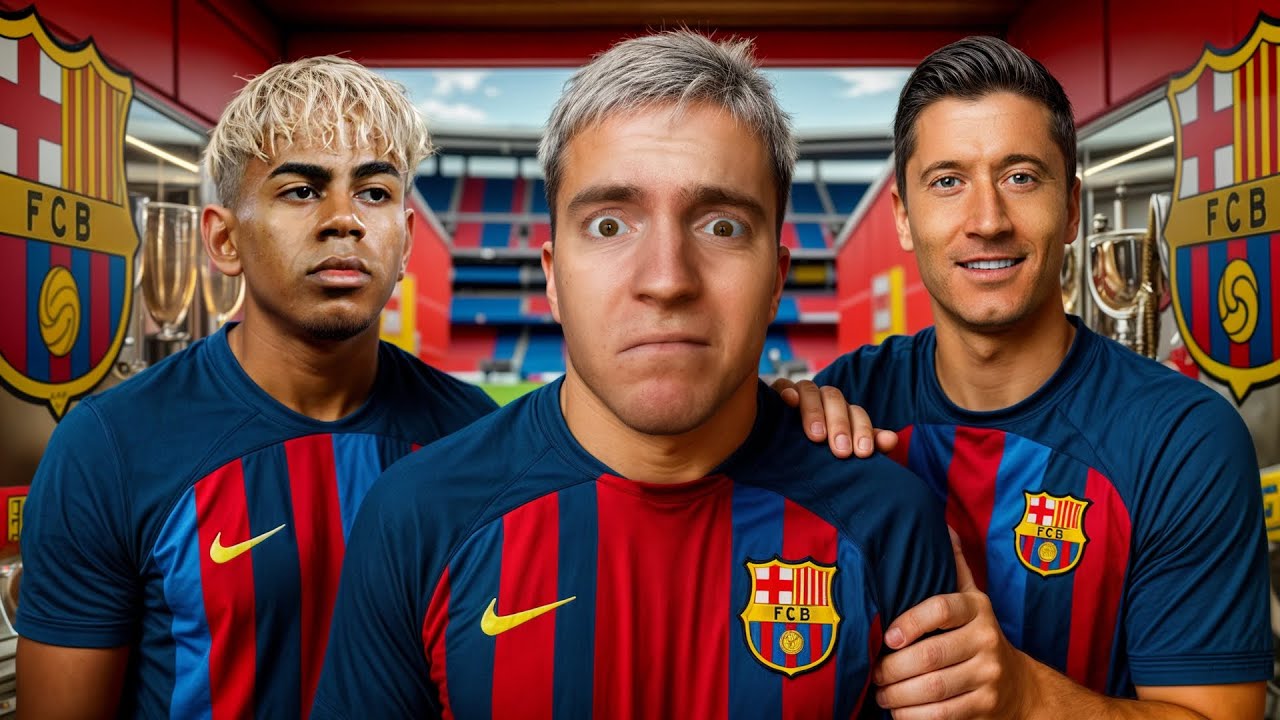 ZOSTAŁEM KIBICEM BARCELONY na jeden DZIEŃ….