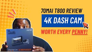 70Mai 4K T800 3 Channel Dash Cam, Dash Cam Front And Rear Inside2160P2160P1080P, Starvis 2 Imx67