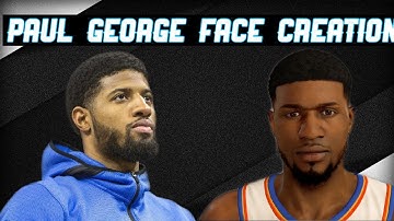 BEST Paul George Face Creation - NBA 2K20