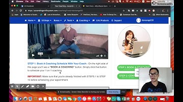 Unity Network -  How To Book A 1 on1 Coaching