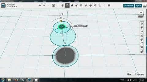 Autodesk 123D - Spinning thingy tutorial - Part 1