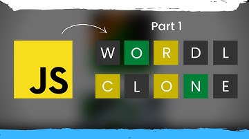 🌐 Wordle Clone in JavaScript (Part - 1) | Tutorial