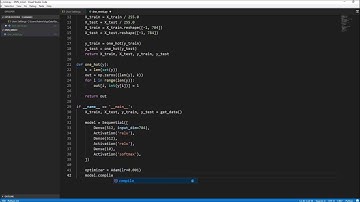 Coding a feed forward neural network for MNIST dataset [Python with Keras library]