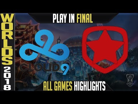 C9 vs GMB Highlights ALL GAMES | Worlds 2018 Play in Final | Cloud9 vs Gambit Esports