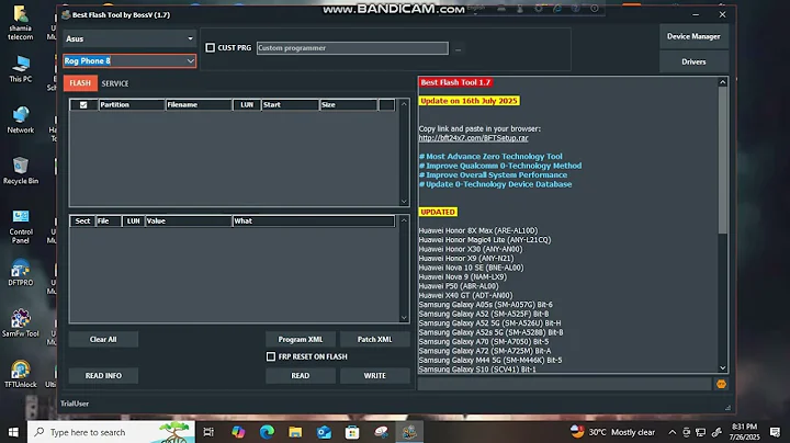 Unlock Tool FREE 2025! Best Flash Tool BFT Reset FRP, Bypass Mi, Flashing Firmware and