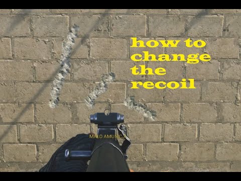 How to eliminate recoil using a script LUA
