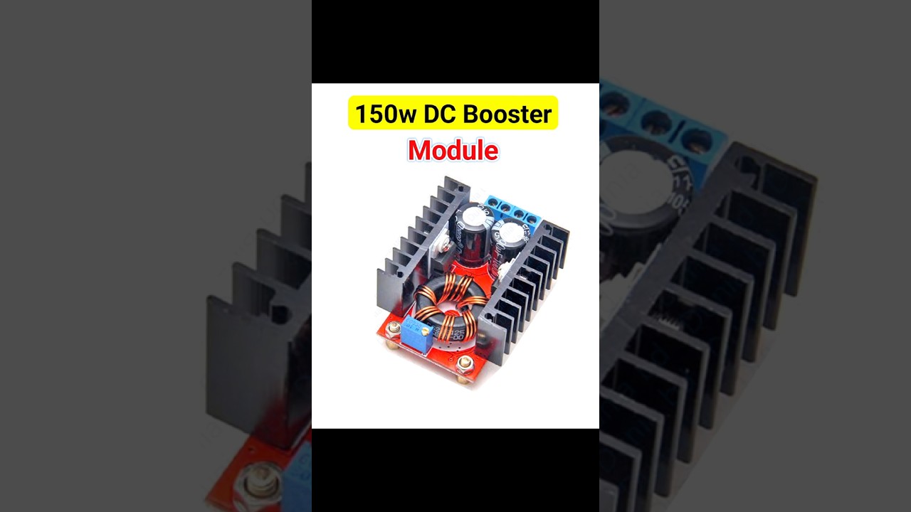 150w Dc-dc Step-up Boost Converter | 10-32v To 12-35v Adjustable.