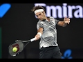 Roger Federer - Best Points Australian Open 2017