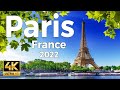 Paris 2022, France Walking Tour (4k Ultra HD 60fps) - With Captions