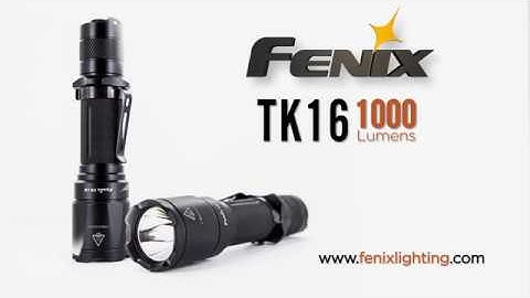Fenix TK16 Tactical Flashlight Features