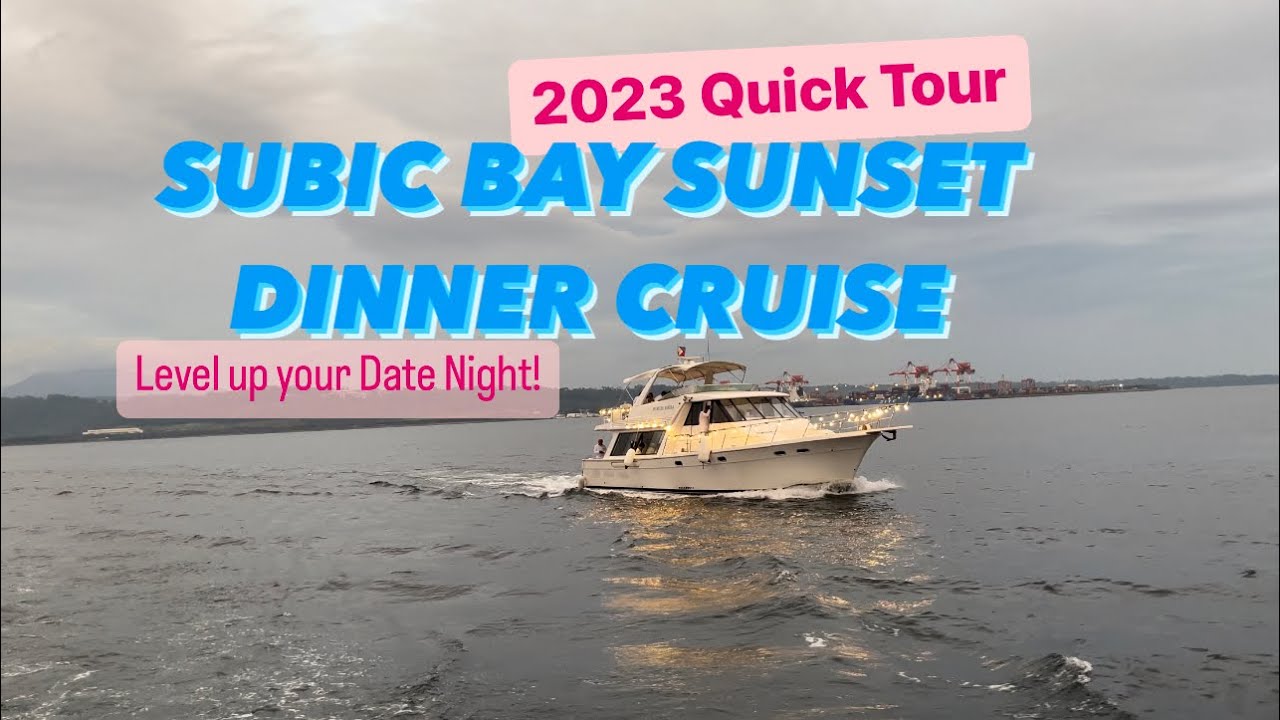 subic yacht cruise dinner