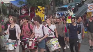 Tourists in Spain receive unfriendly welcome as locals protest what they call 'over-tourism'