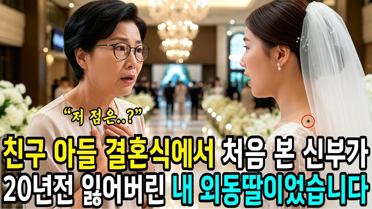 친구 아들 결혼식장에서 만난 며느리가 20년 전 잃어버린 내 딸이었습니다    사연라디오   오디오북   삶의지혜