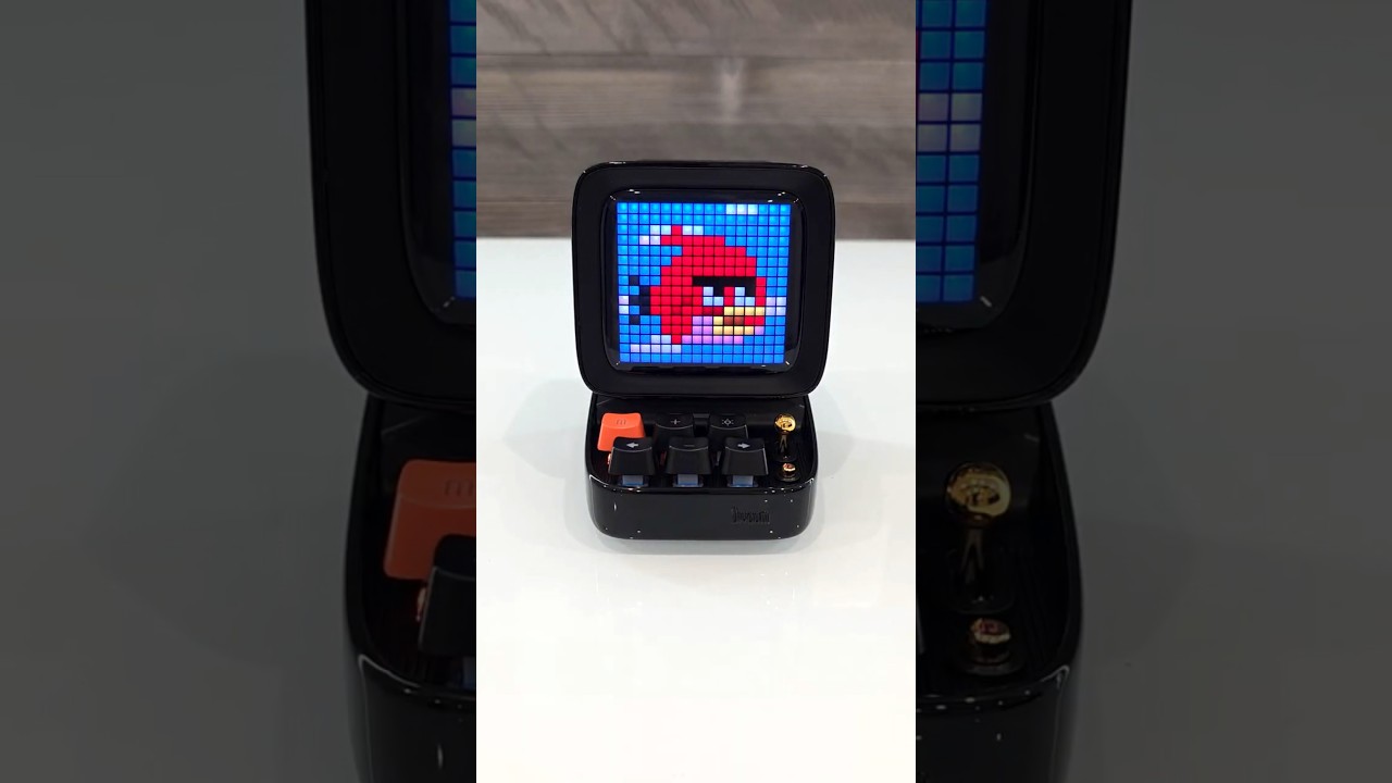Ditoo ピクセルアート Bluetooth スピーカー目覚まし時計 DIY 