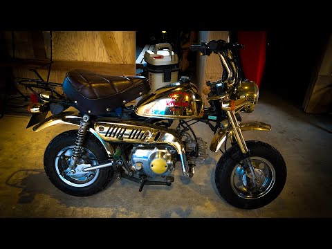 ゴールドモンキー UNLEASH EXPEDITIONS 30秒編 gold tank Honda monkey