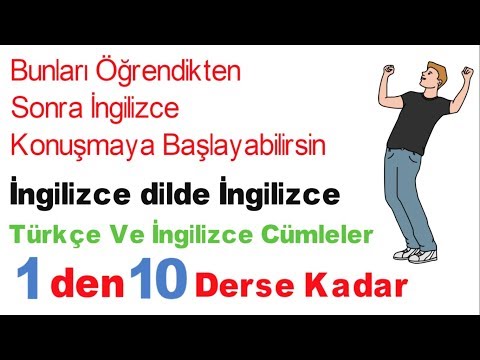 İngilizce Türkçe Dersi - 1'inci Gün | Learn Turkish Lesson - Day 1