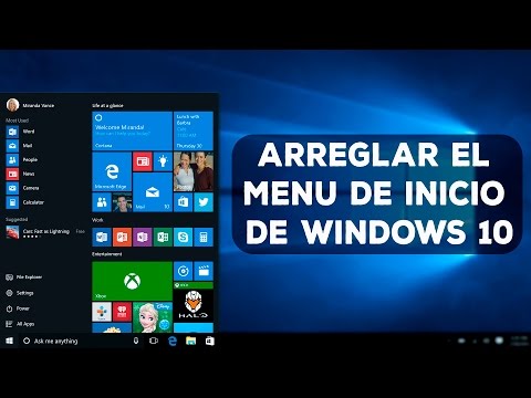 Video: Reparar El Menú De Inicio De Windows 10 Con El Solucionador De Problemas Del Menú De Inicio De Windows 10