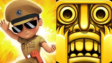 Little Singham VS Temple Run 1 Game 2025 Gameplay Android, ios