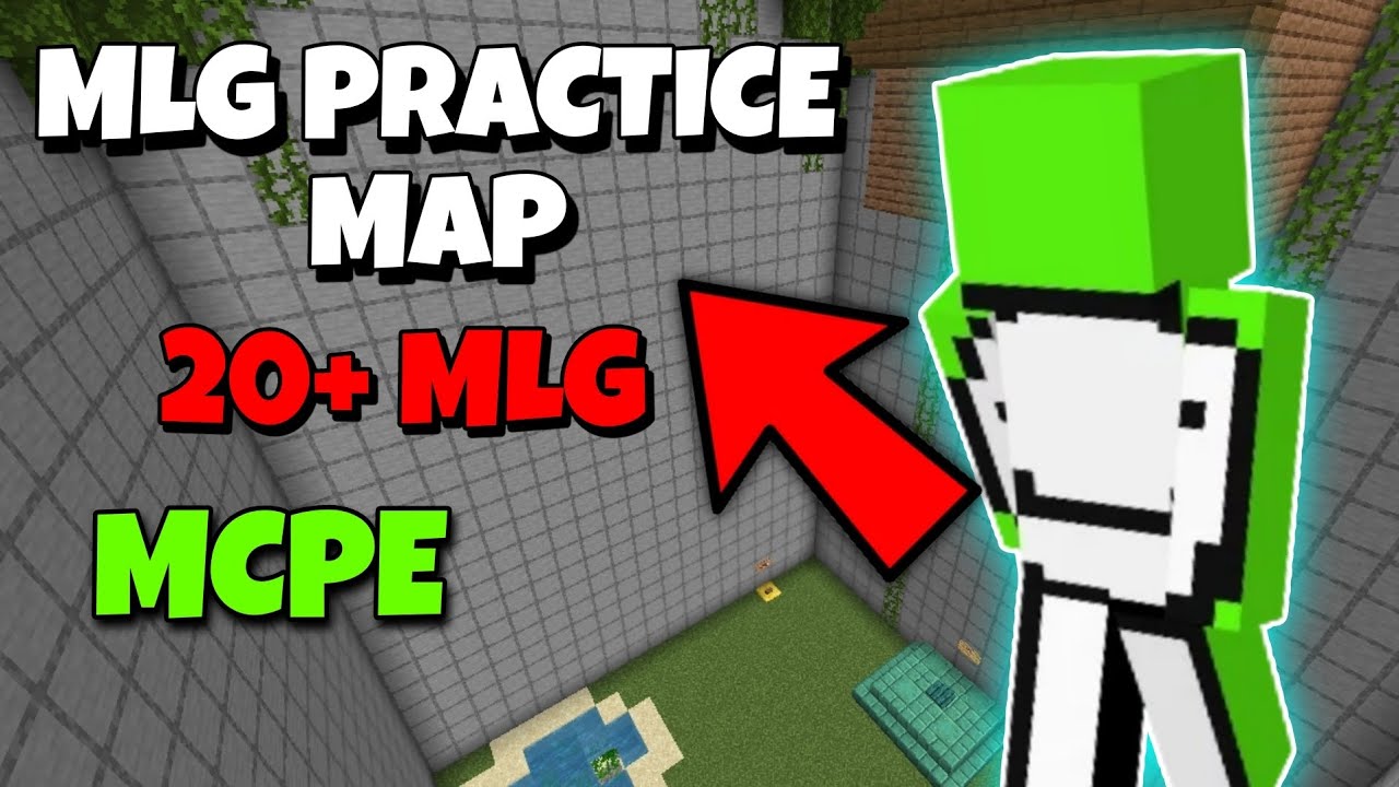 Best MLG practice map for MCPE 1.19 YouTube