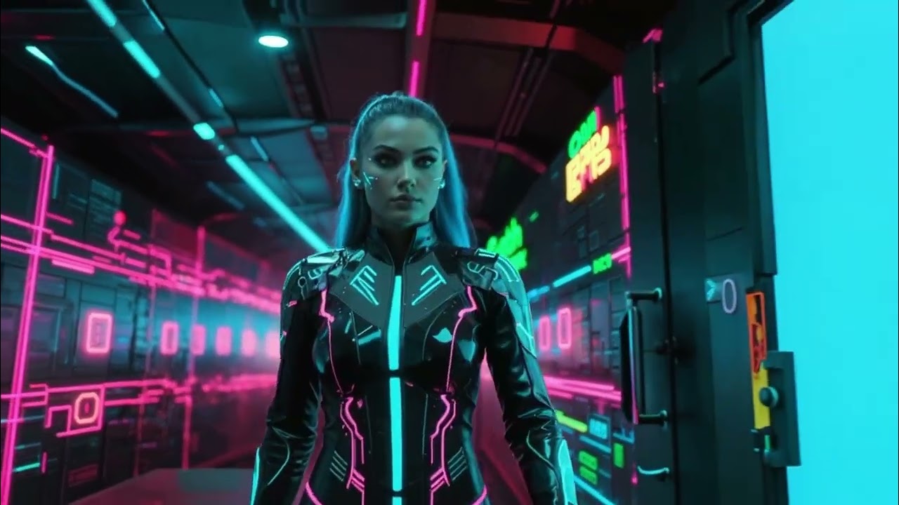 Midnight Uplink | Synthwave Club com Vocal Feminino • Batida Futurista Sexy e Cibernética