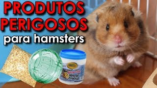 Produtos inapropriados para hamsters