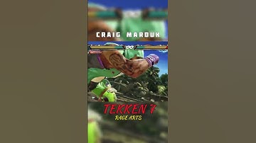 TEKKEN 7 Craig Marduk CHARACTER RAGE ART #tekken7 #shorts