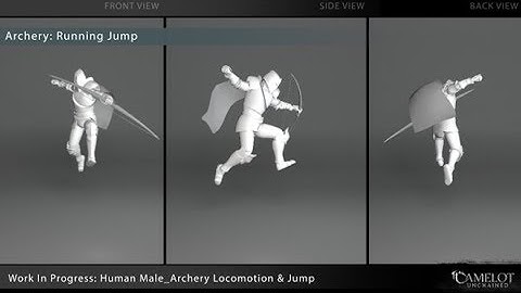 Camelot Unchained: Work in Progress - Archery Locomotion & Jump