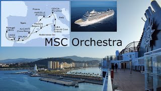 Europe tour - Ship MSC Orchestra